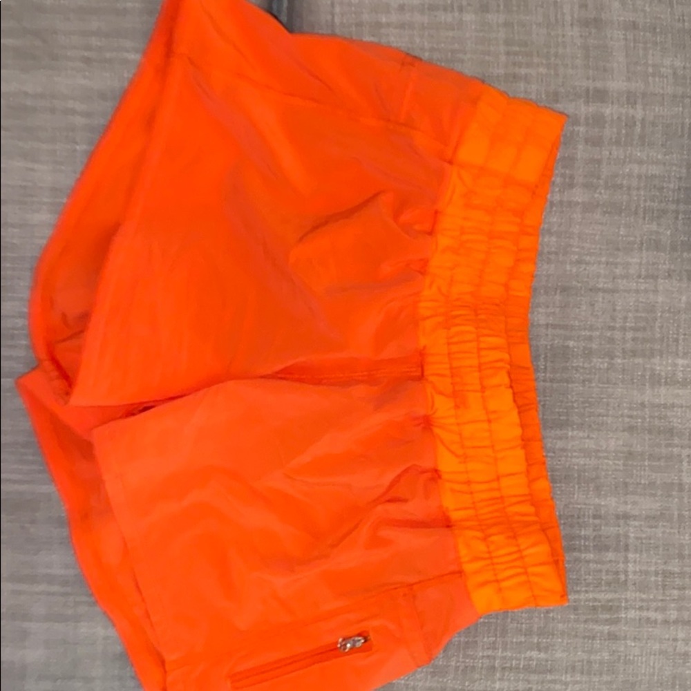 Lululemon speed up shorts.